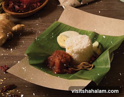 Nasi Lemak Dish