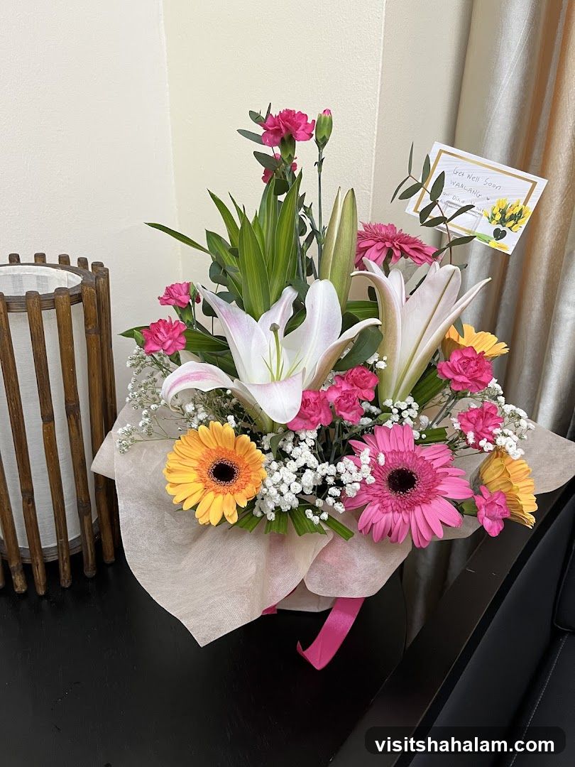 Get Well Soon Flower Arrangement