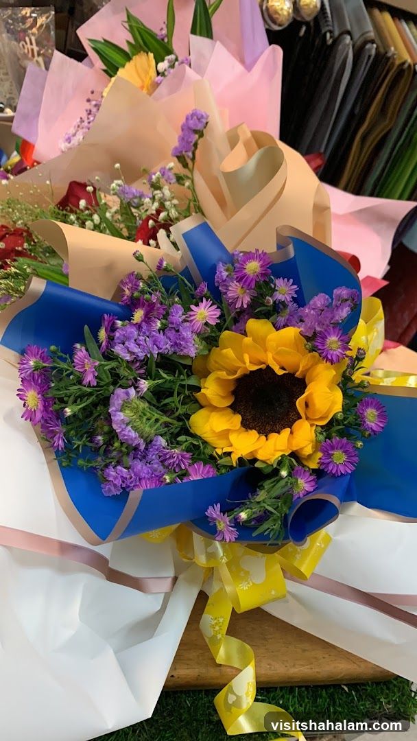 Sunflower and Aster Bouquet