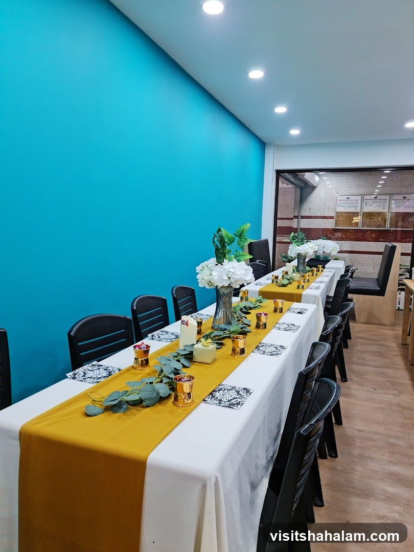 Decorated Dining Tables