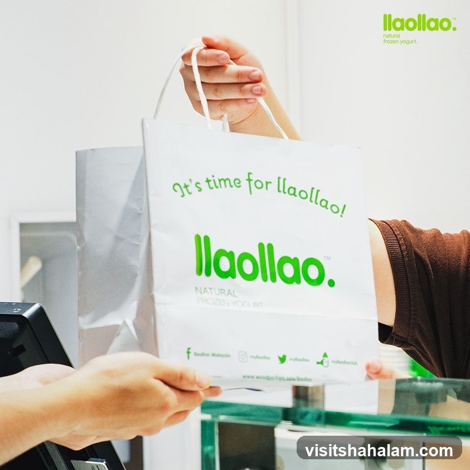 Llaollao Shopping Bag