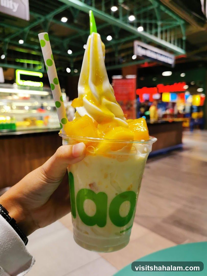 Mango Soft Serve Drink