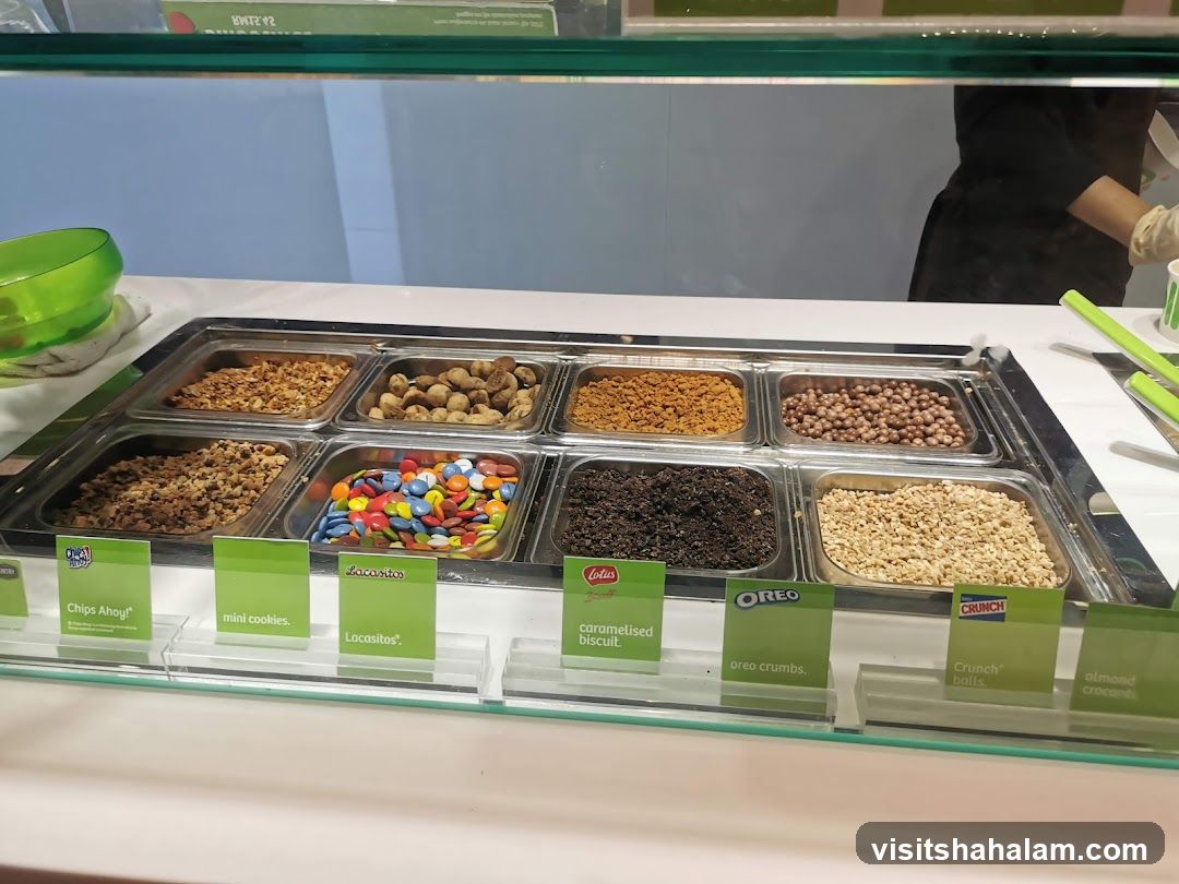 Toppings Bar