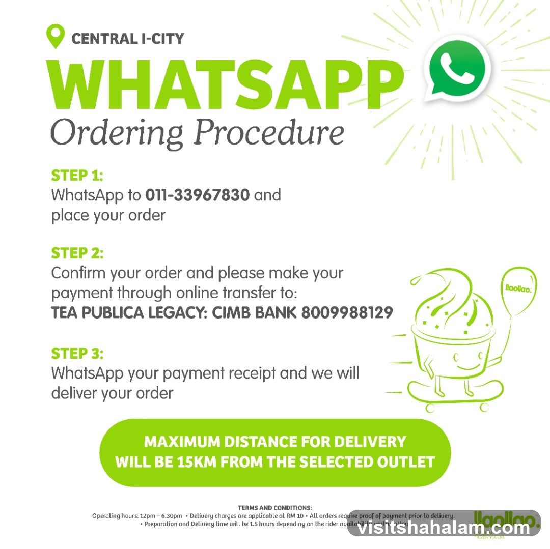WhatsApp Ordering Procedure