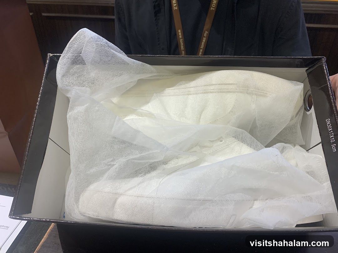 White Sneakers in a Box