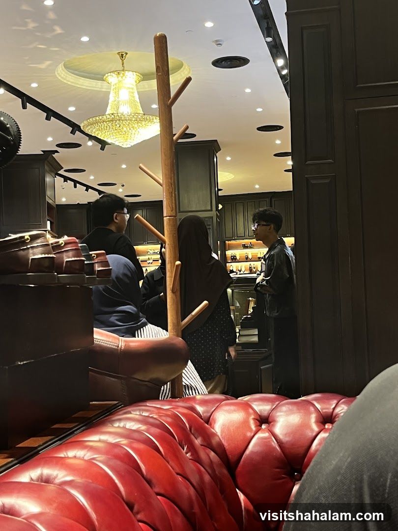 People in a well-lit store