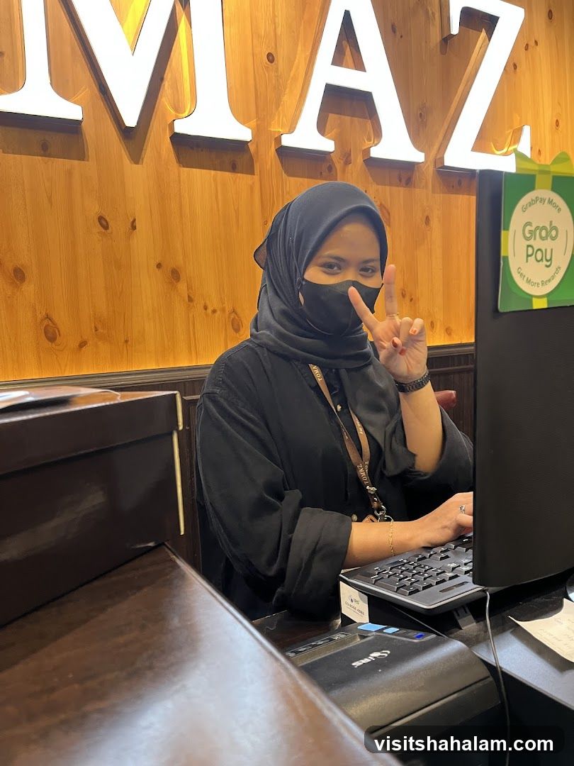 Staff at Counter