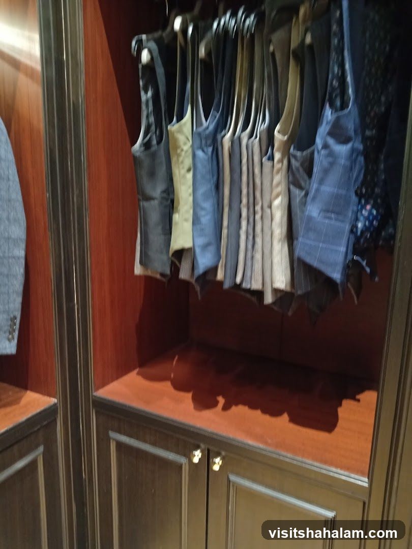 Vests on Display