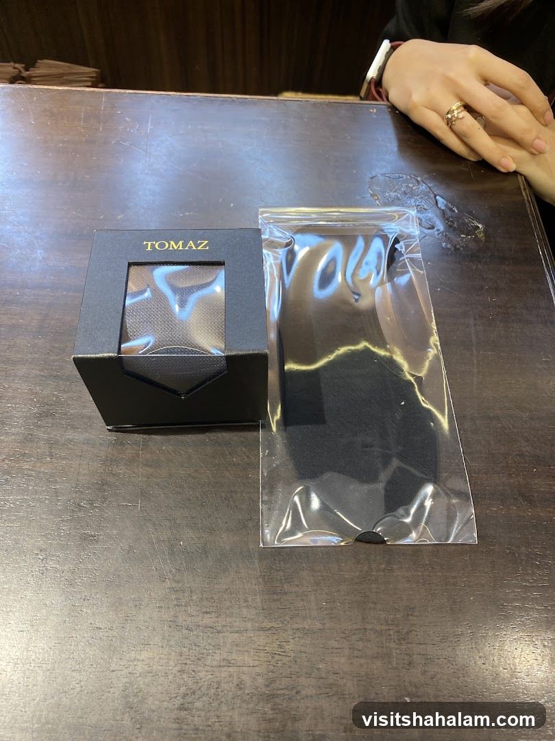 TOMAZ Tie Box and Packaging