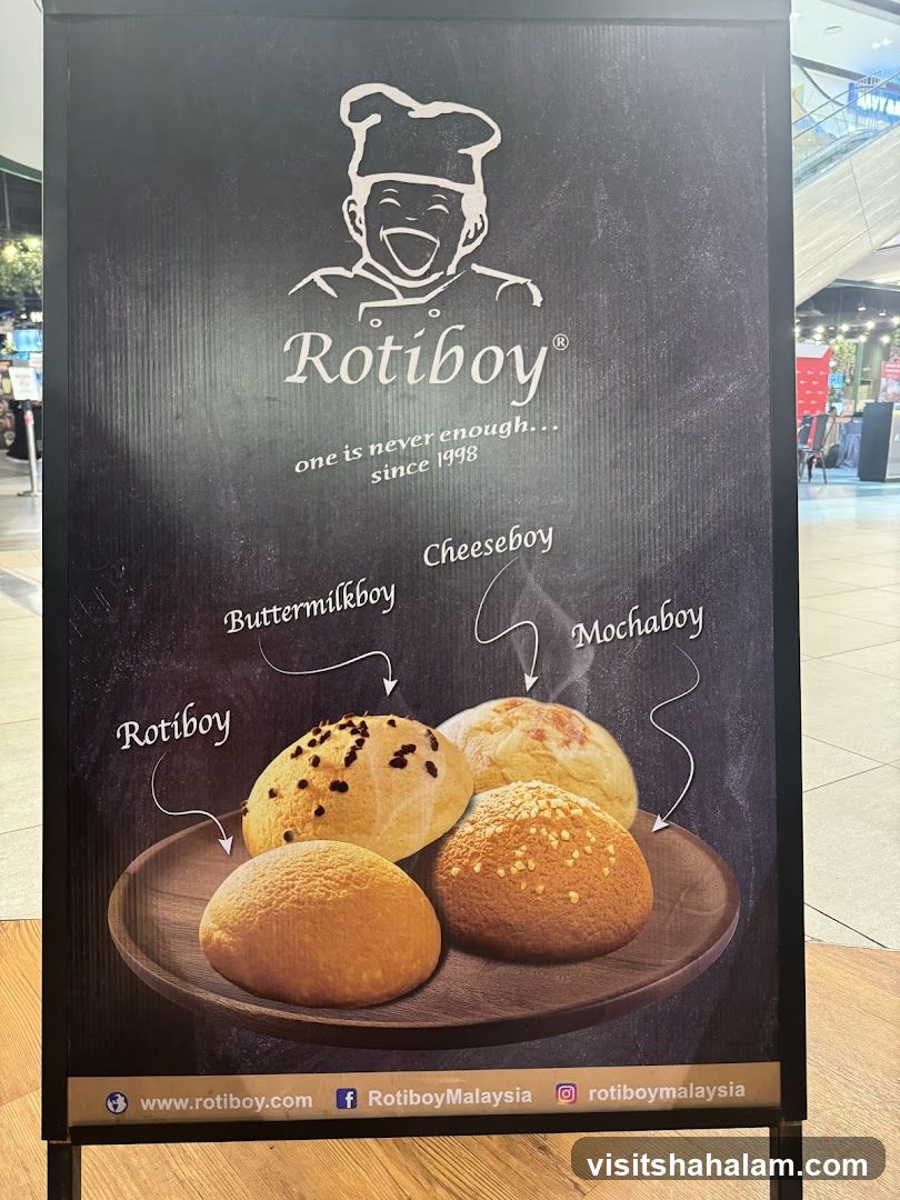 Rotiboy Menu Board