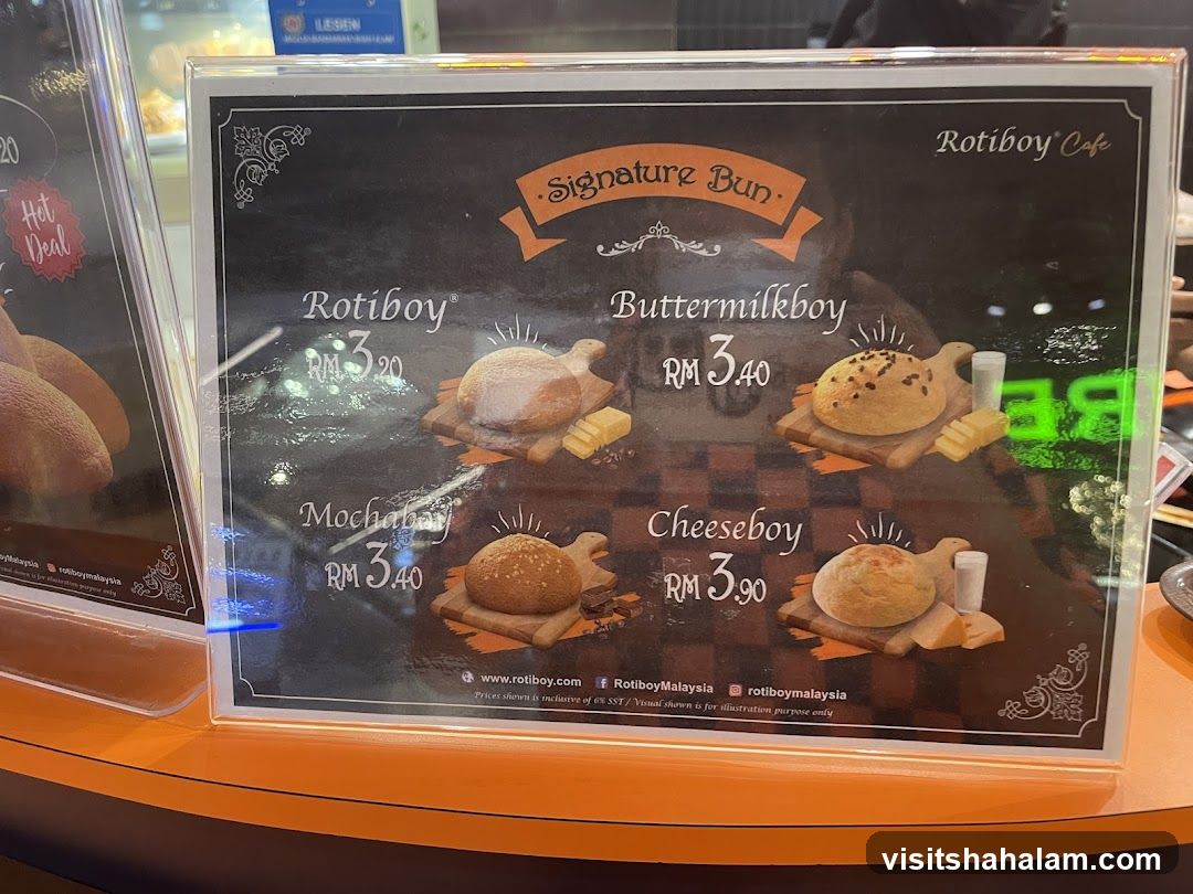 Rotiboy Cafe Signature Bun