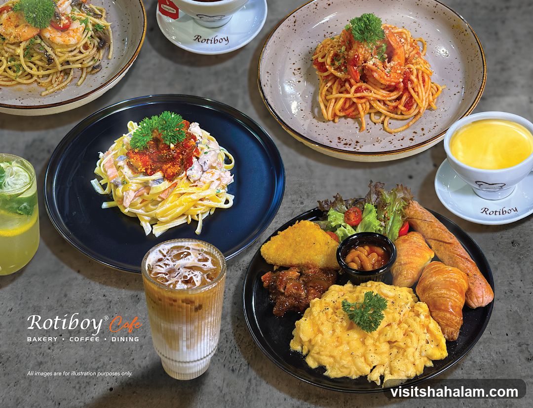 Rotiboy Cafe Food Spread