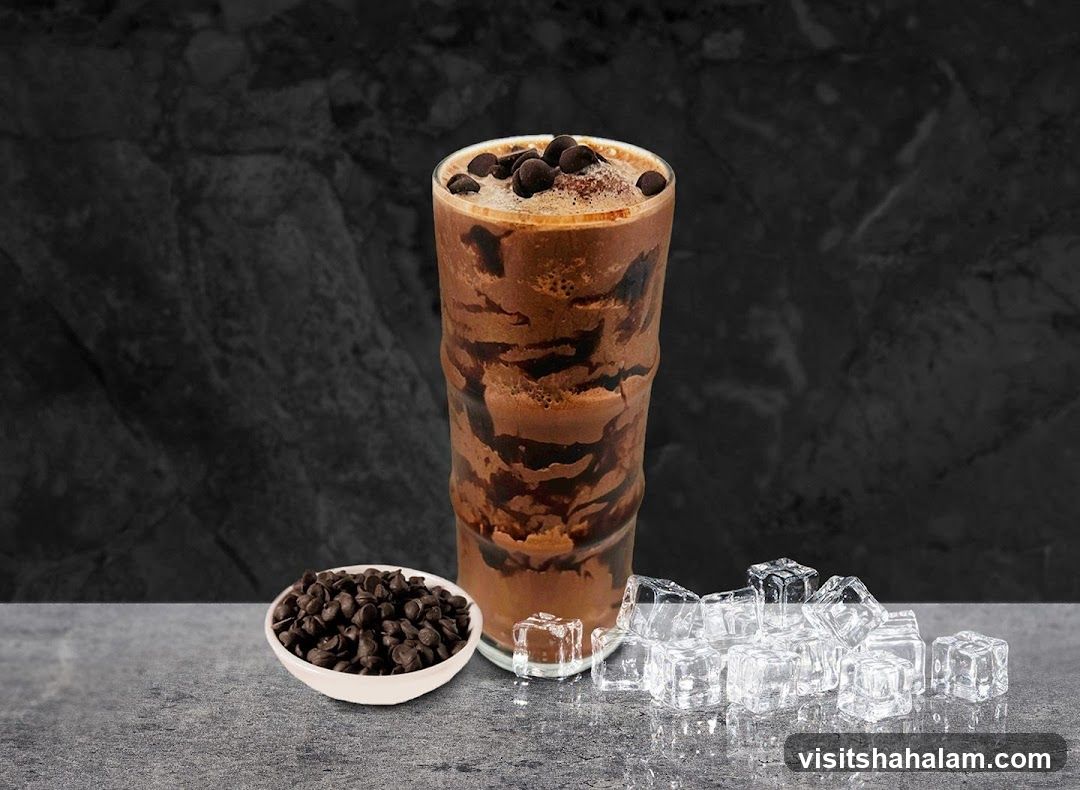 Chocolate Frappe with Chocolate Chips