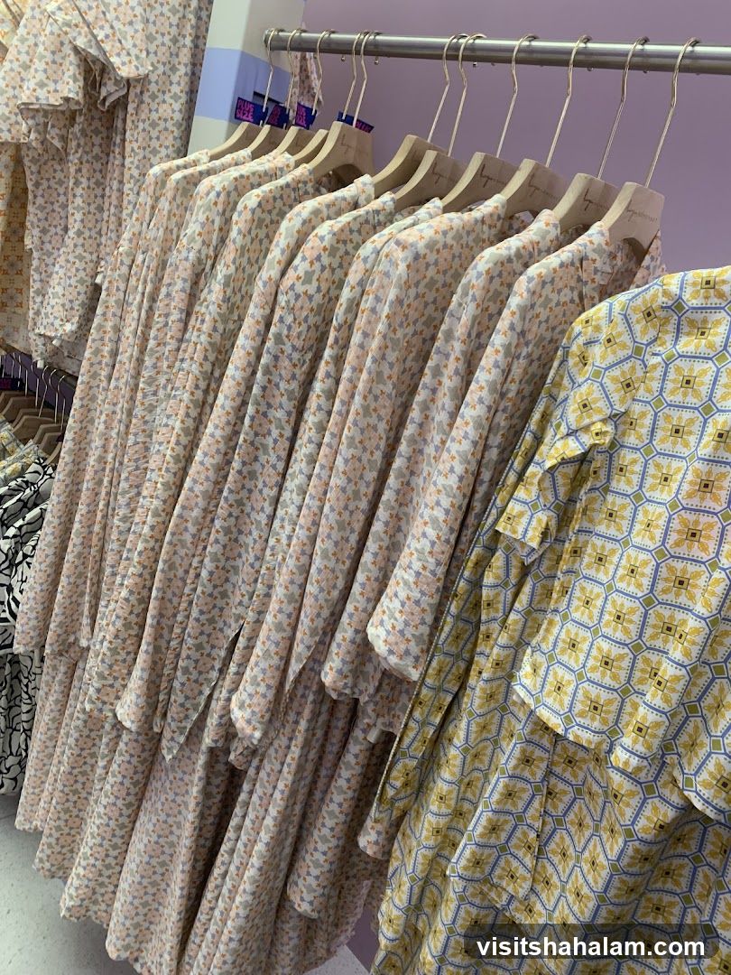 Floral Print Dresses on Hangers