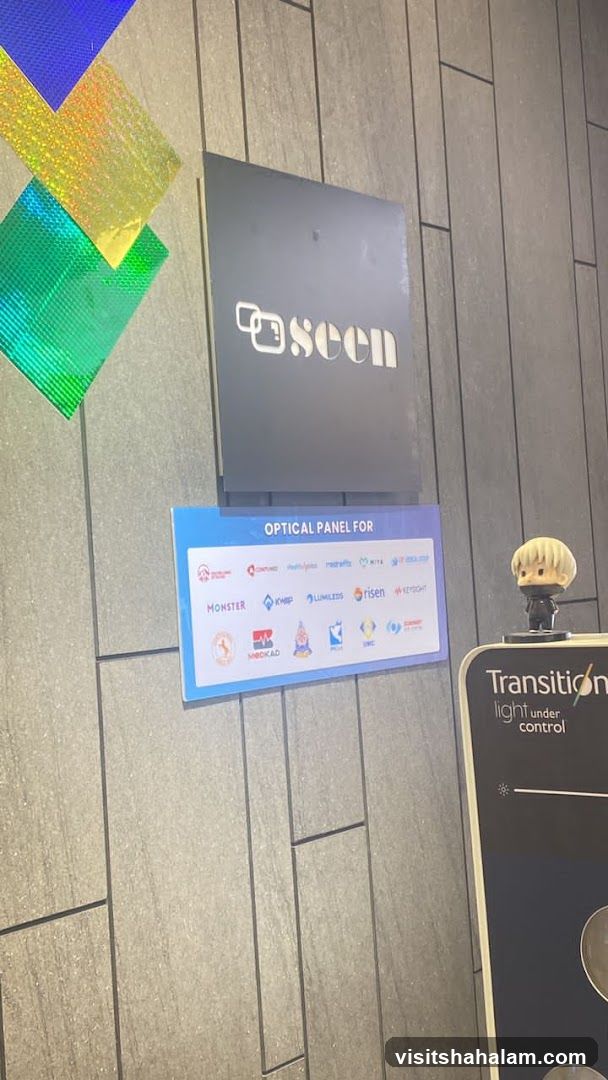 Seen Optical Panel Signage