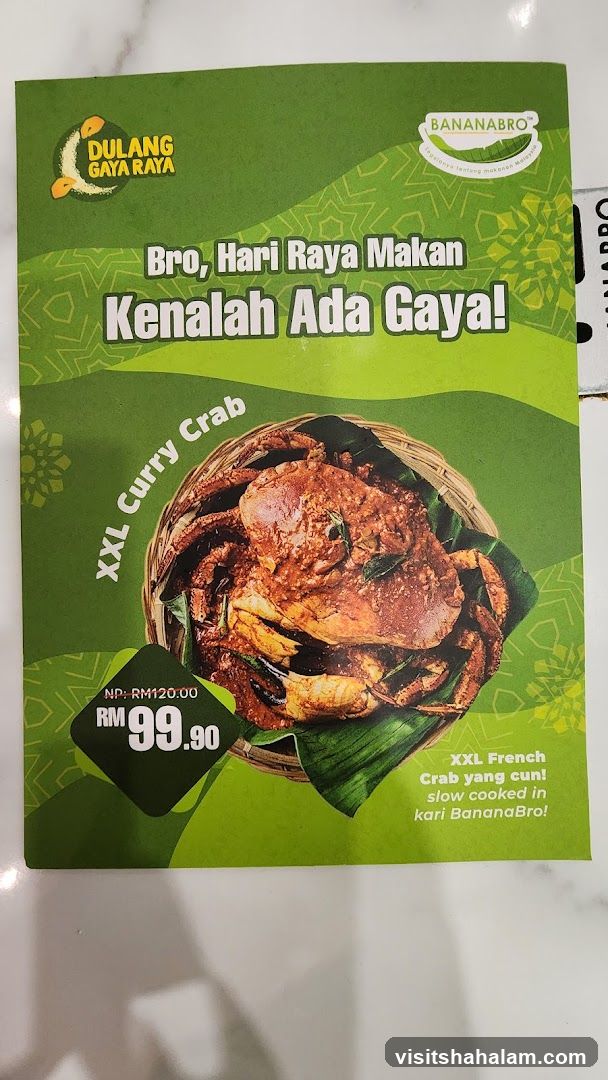 XXL Curry Crab Promotion