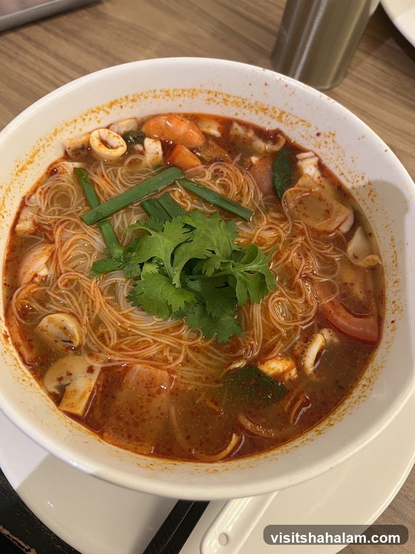 Tom Yum Noodle Soup