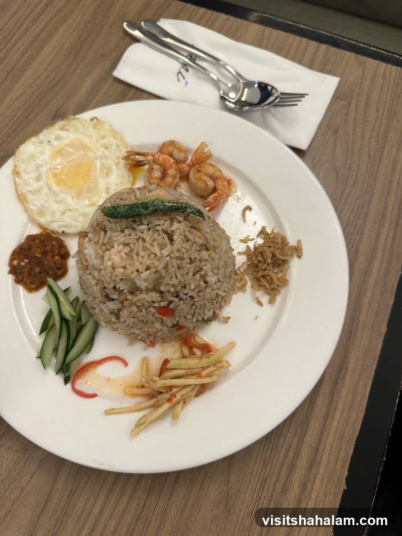 Fried Rice with Shrimp and Egg
