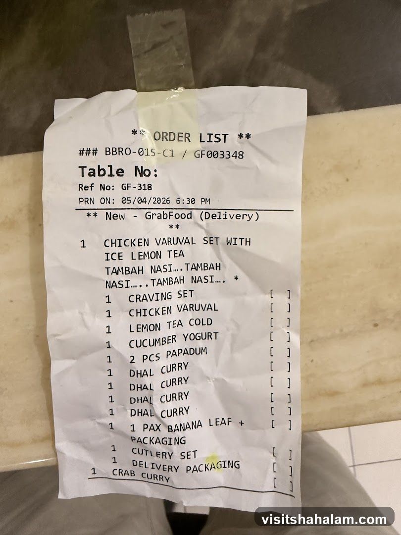 Order List
