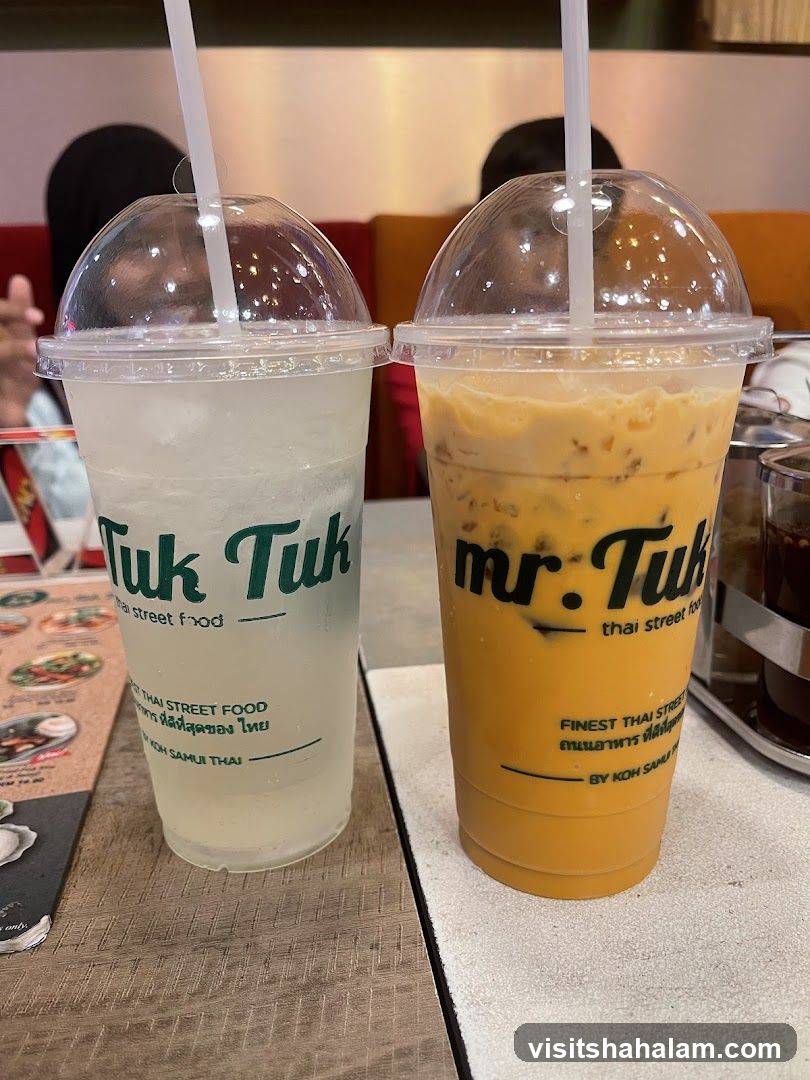 Thai Street Food Drinks