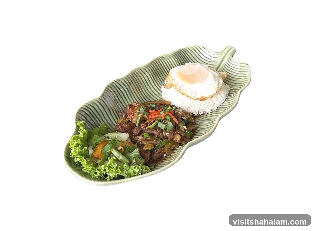 Beef Stir-fry with Rice and Egg