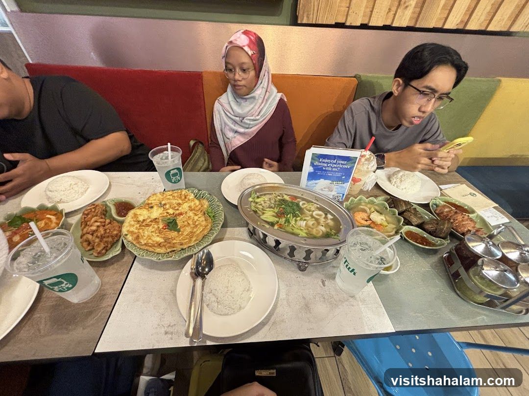 People Eating Thai Food