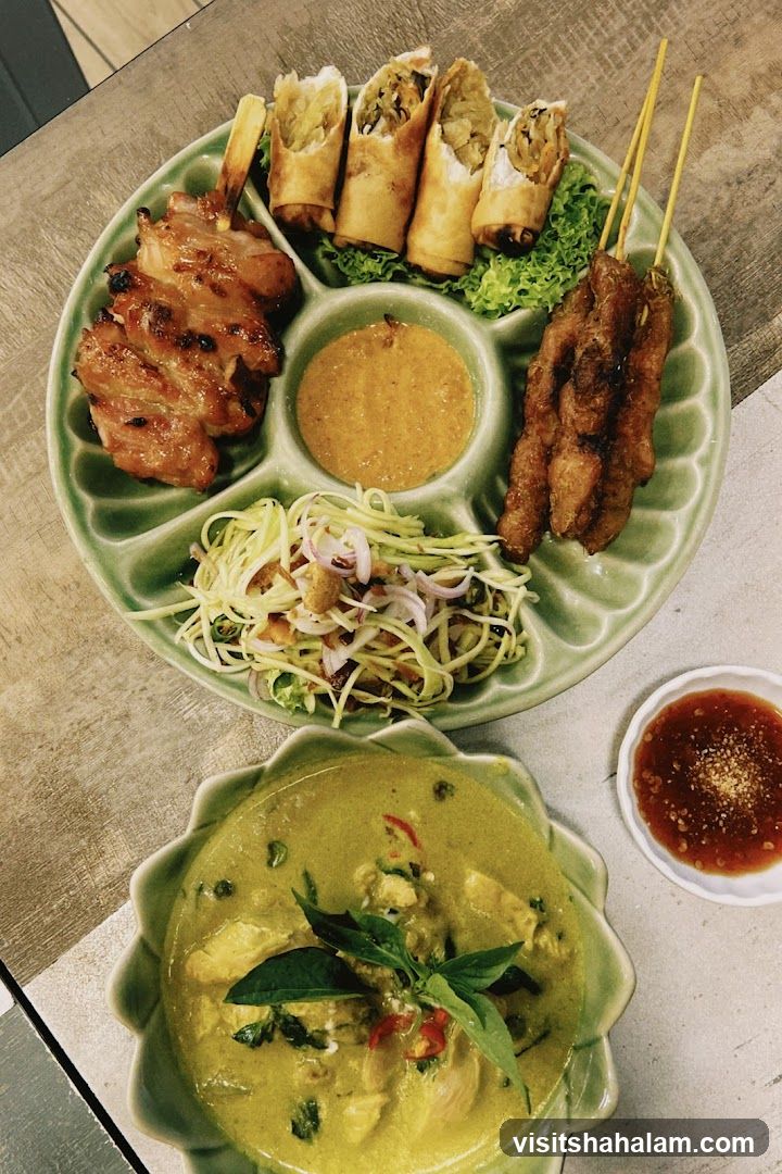 Thai Food Platter