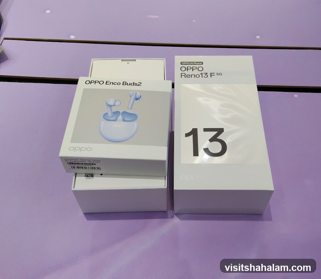 OPPO Enco Buds2 and OPPO Reno13 F 5G