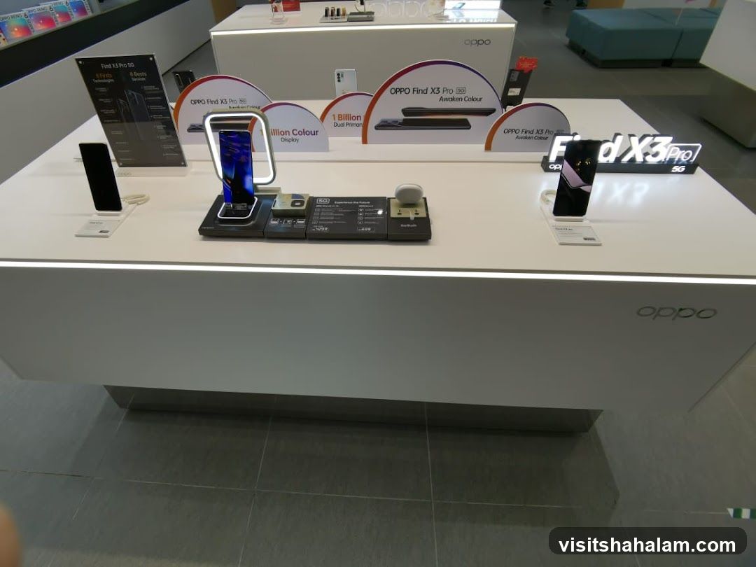 OPPO Product Display