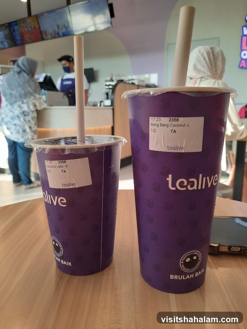 Tealive Drinks