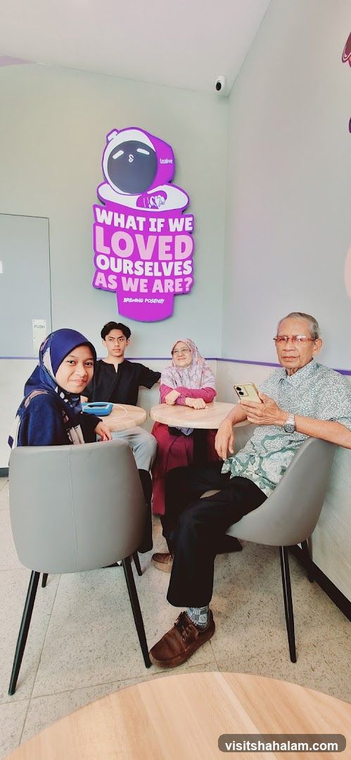 Family enjoying a meal