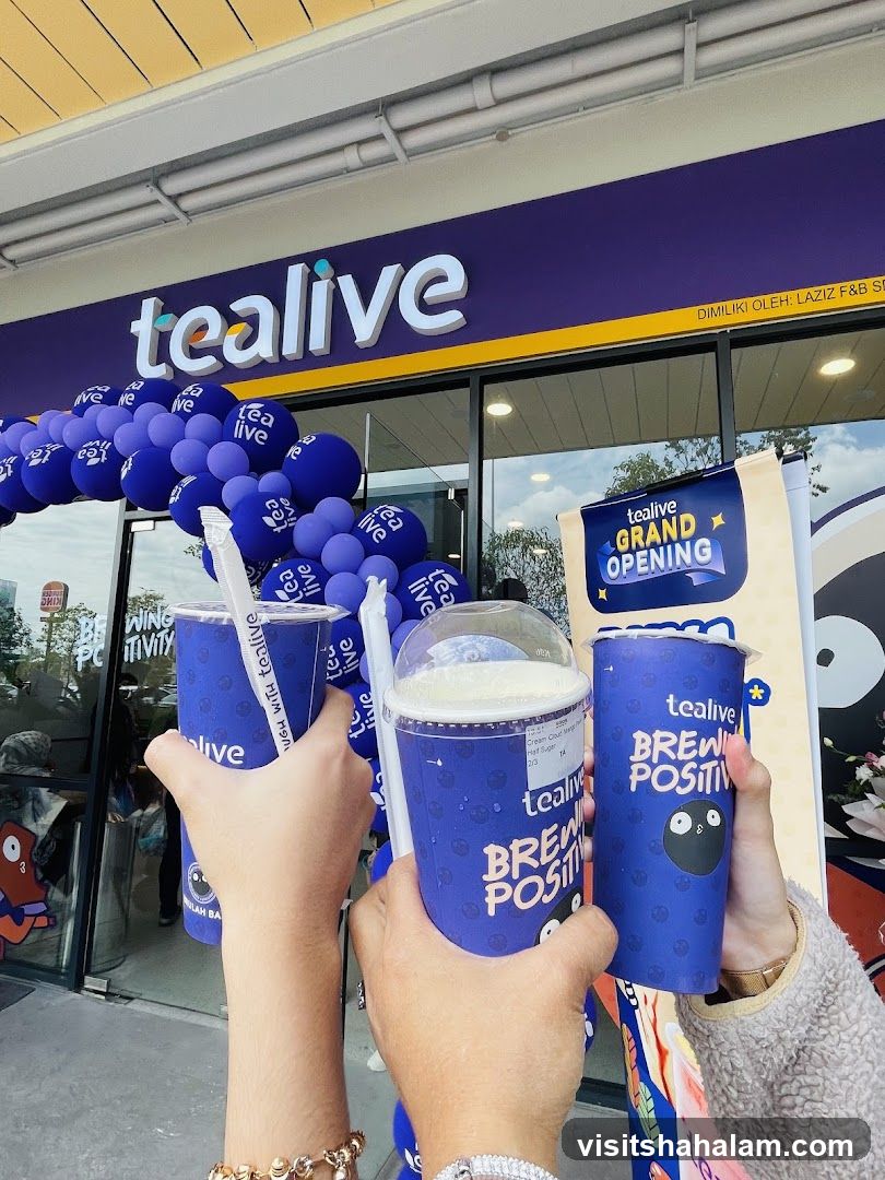 Tealive Grand Opening