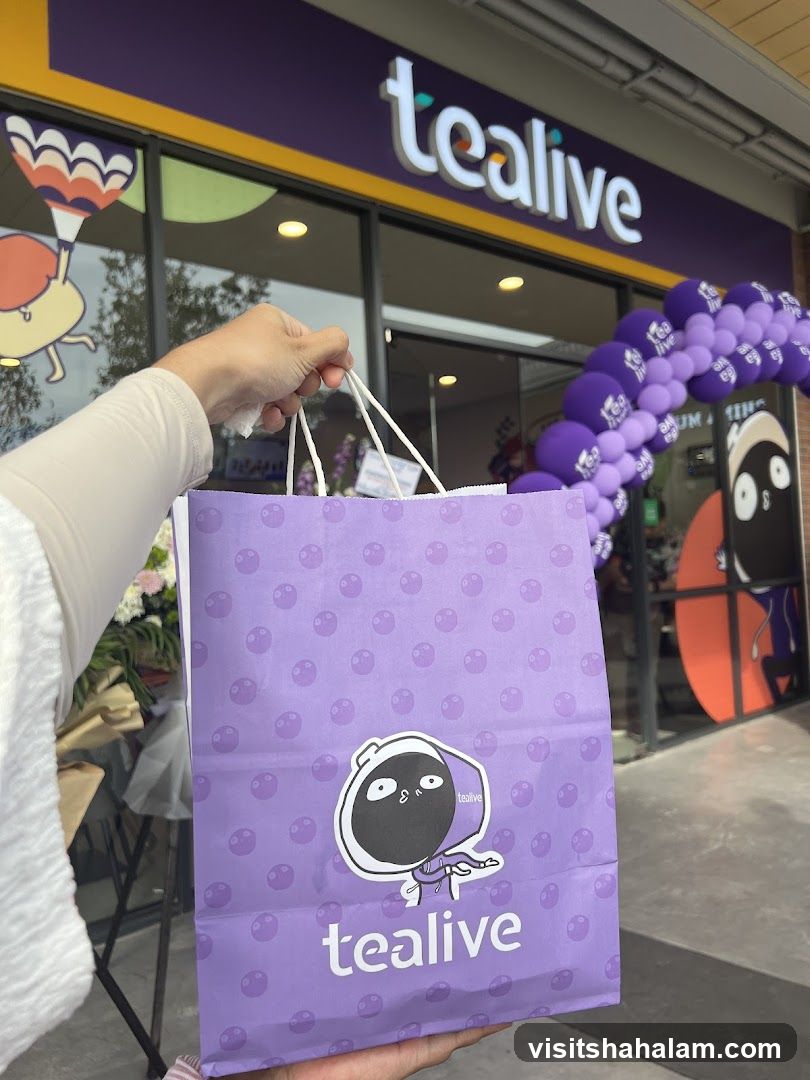 Tealive Storefront