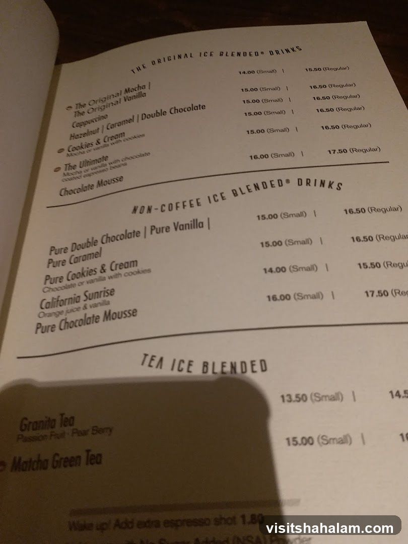 The Original Ice Blended Drinks