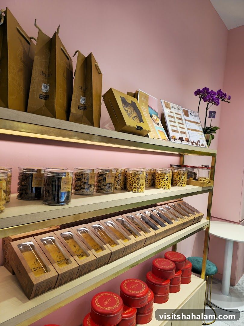 Cookies and Pastries Display