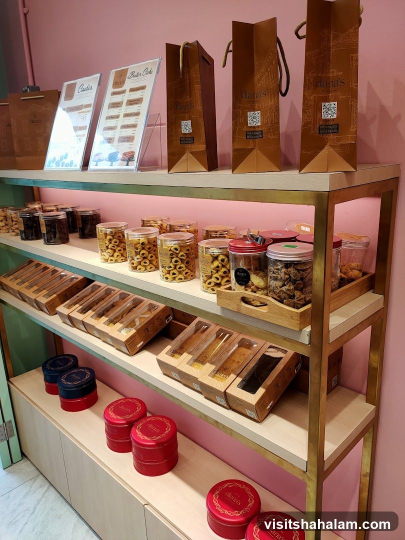 Cookies and Cakes Display
