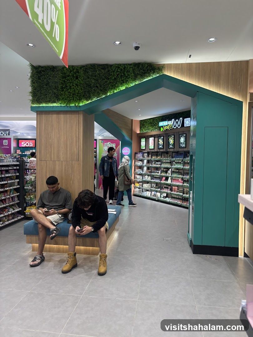 Modern Convenience Store Interior