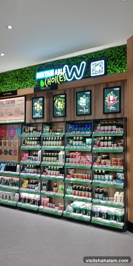 Sustainable Choices Store Display