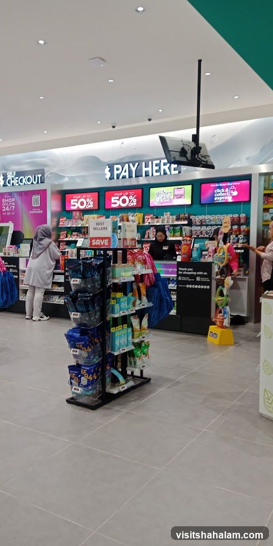 Pharmacy Interior with Promotions