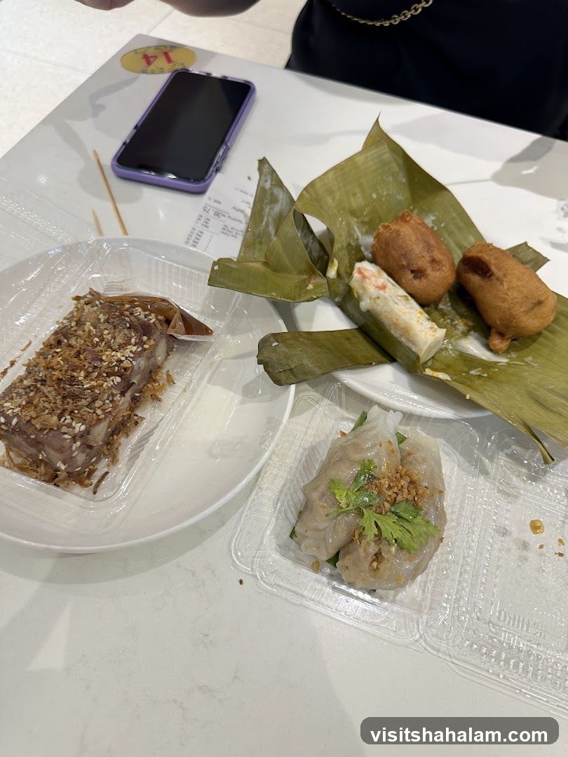 Assortment of Desserts and Snacks