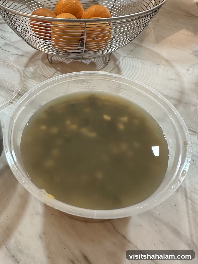 Soup and Oranges
