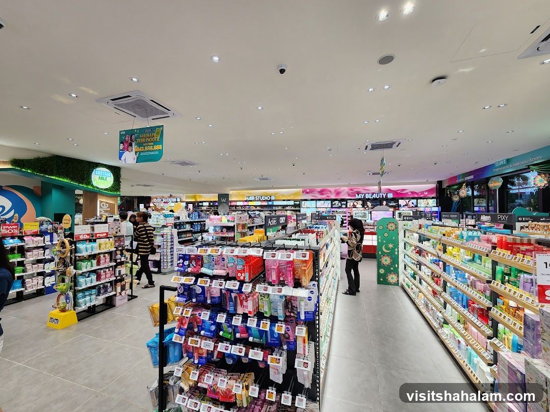Cosmetics and Personal Care Store Interior