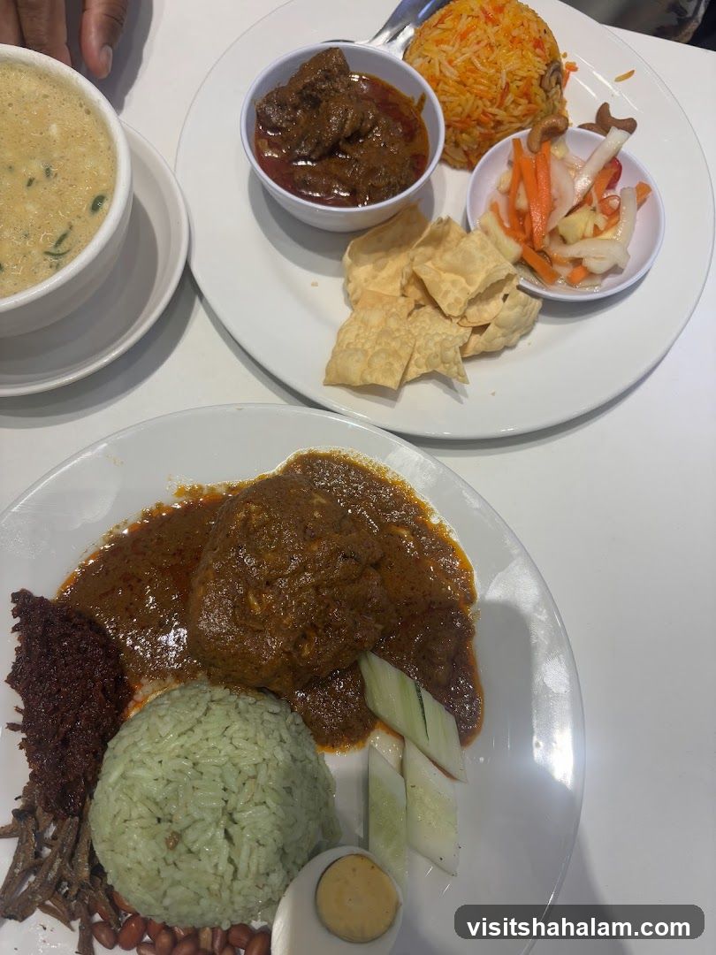 Malaysian Food Platter