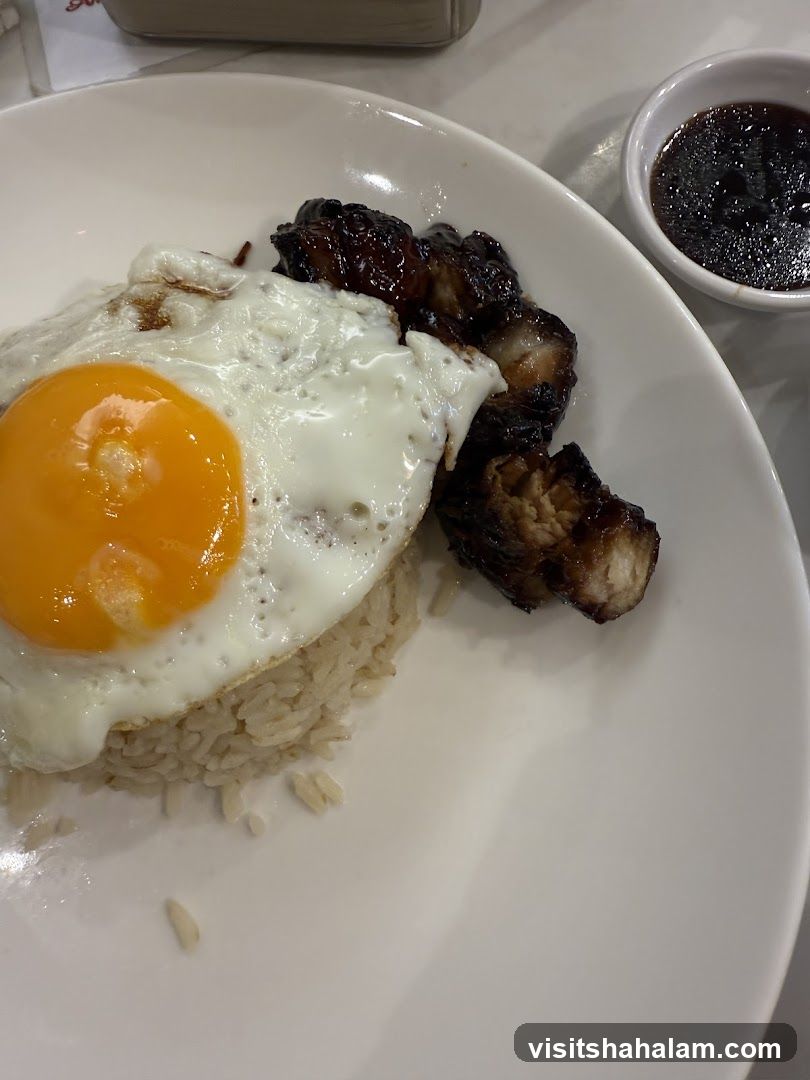 Pork Belly and Egg Rice