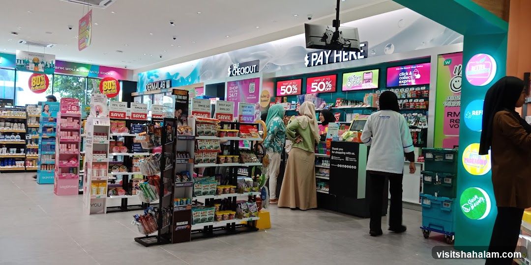 Pharmacy Interior with Promotions