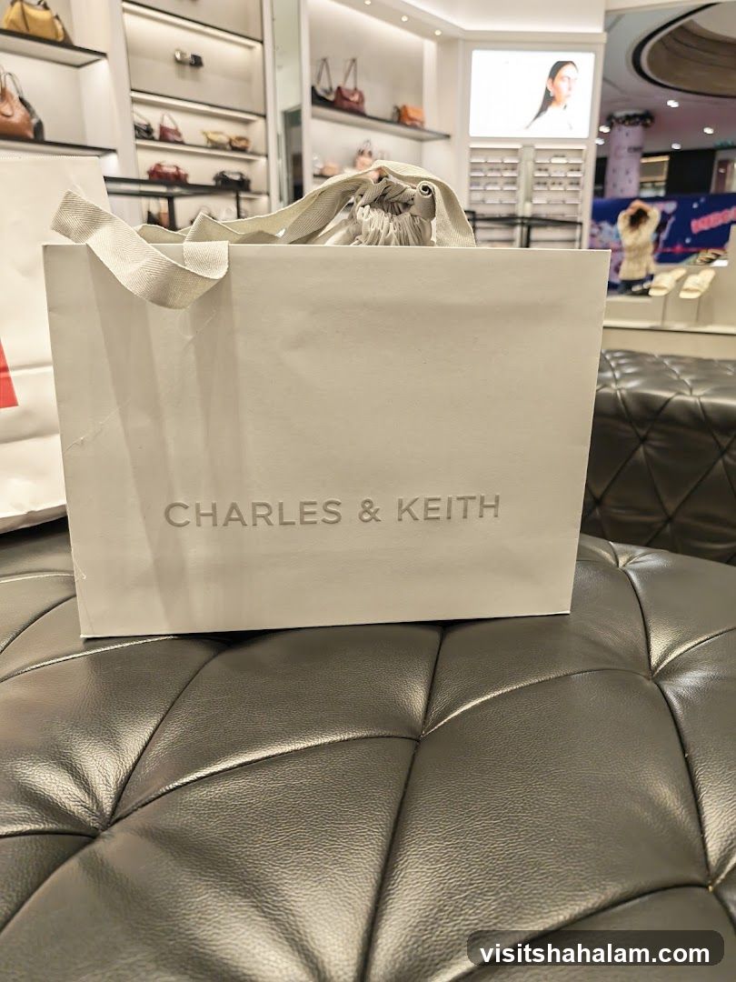 Charles & Keith Shopping Bag