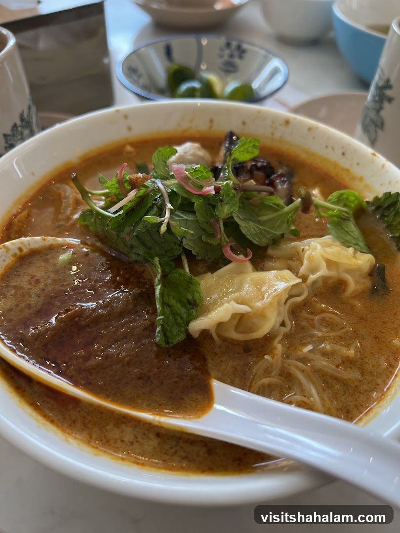 Laksa Dish