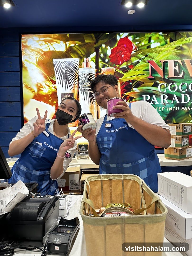 Employees with Candles