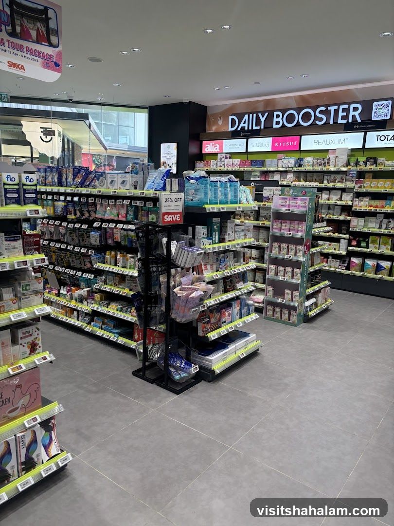 Health and Wellness Store Interior