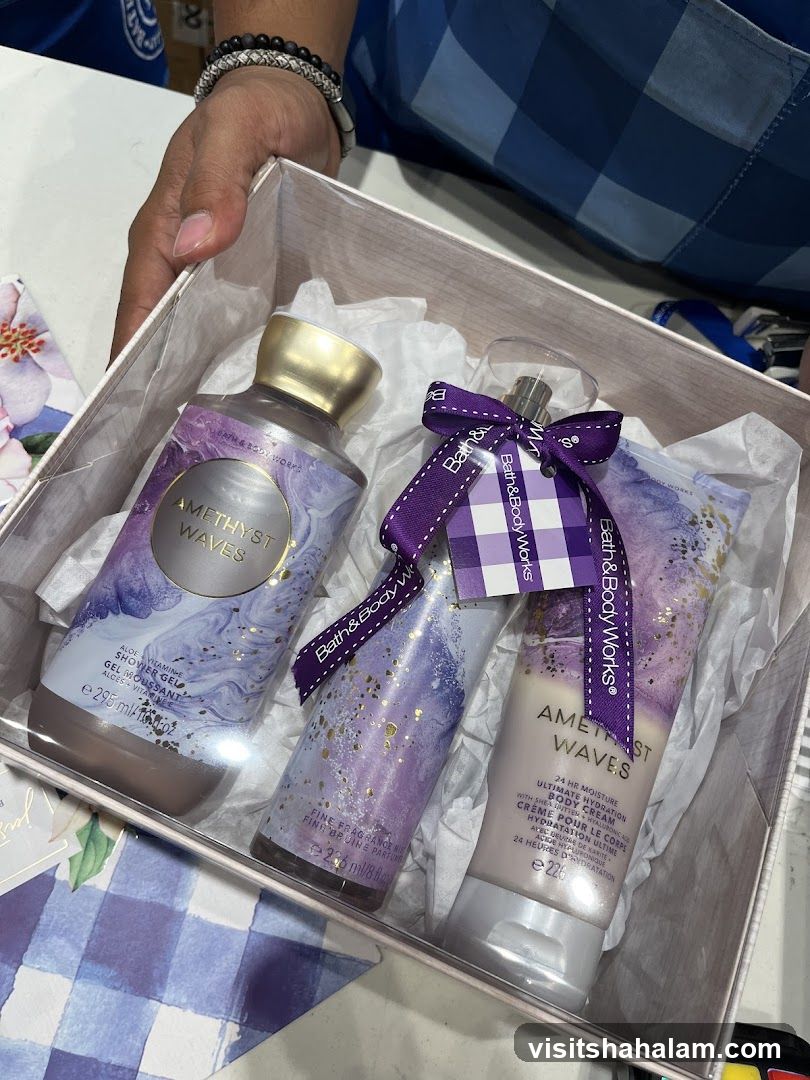 Bath & Body Works Amethyst Waves Gift Set